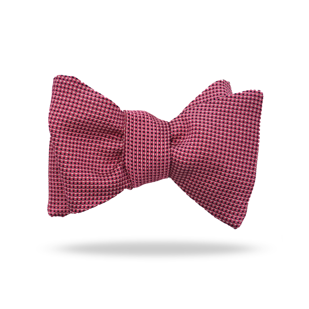 Pink Dot - 100% Silk Bow Tie - Lerici